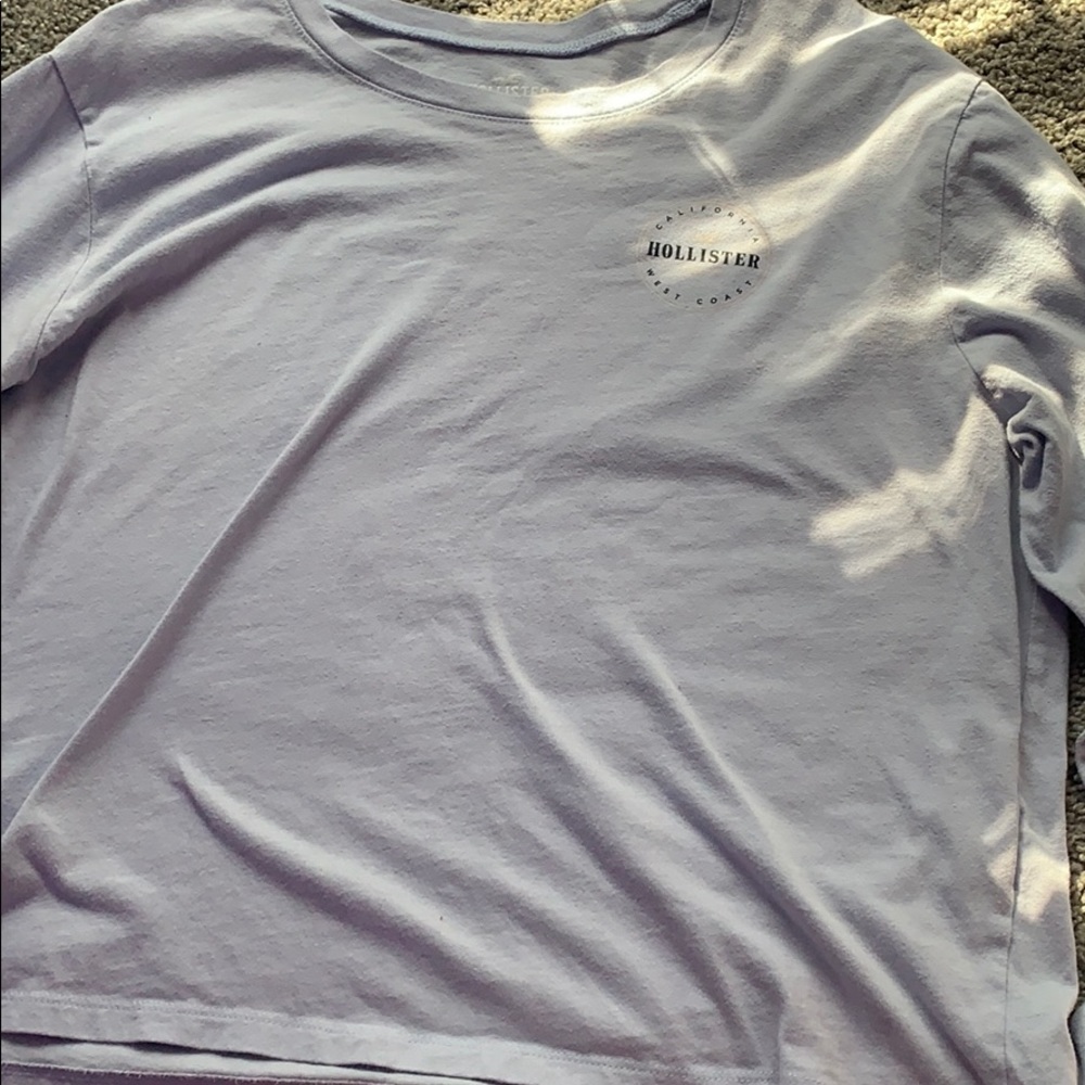 Blue long sleeve shirt